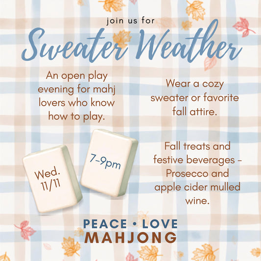 Sweater Weather Open Play - 11/11/2026