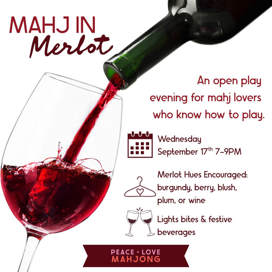 Mahj in Merlot Open Play - 9/17/2026